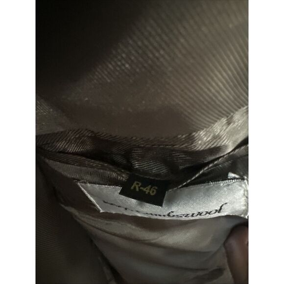 Gianfranco Ruffini 2-Button 100% Lambswool Sport Coat Mens 46 R Houndstooth - Picture 5 of 8